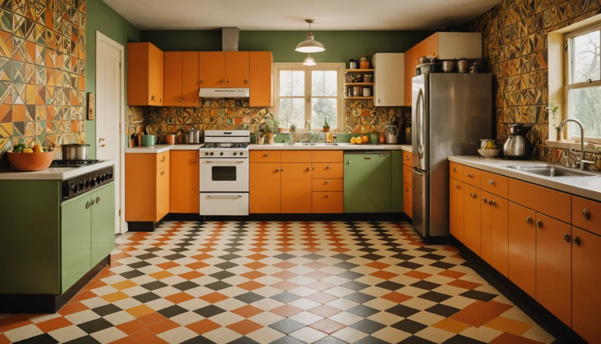 Carrelage Ancien Cuisine 1970