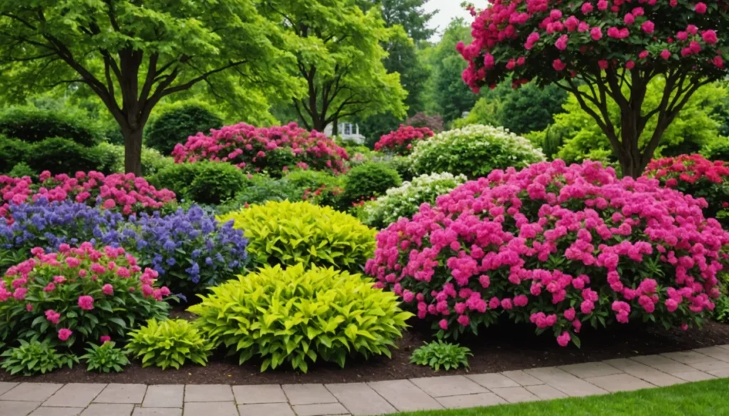 arbustes à fleurs pour le jardin