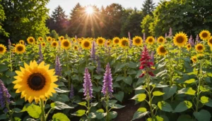 fleurs pour emplacement ensoleillé
