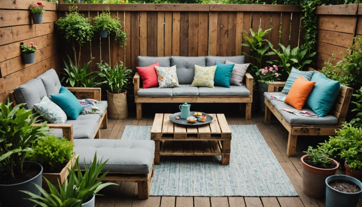 Comment créer un coin détente dans son jardin sans se ruiner ?