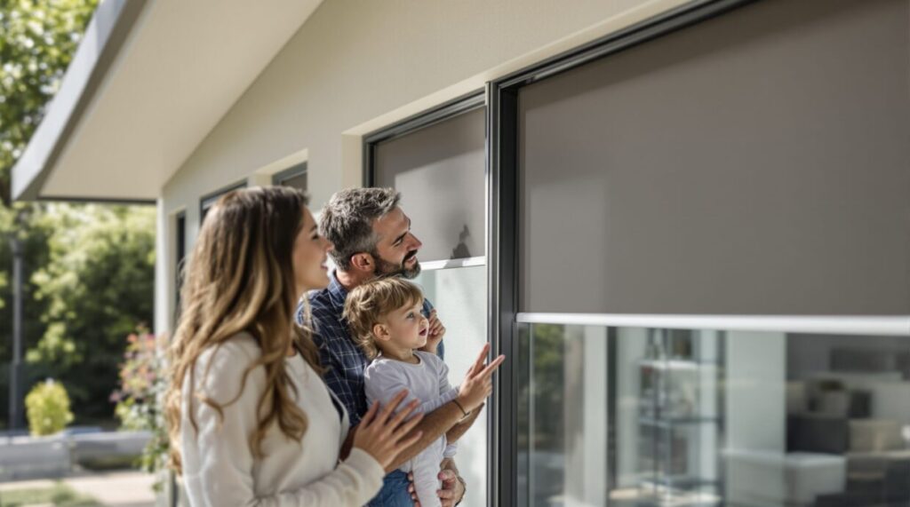Stores résistants au vent