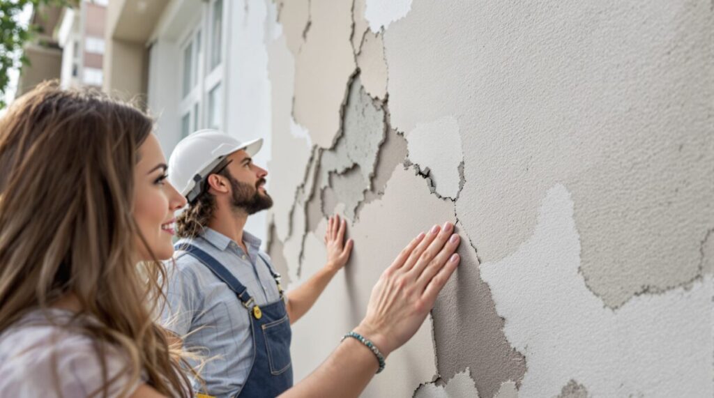 solutions de rénovation pour façades abîmées