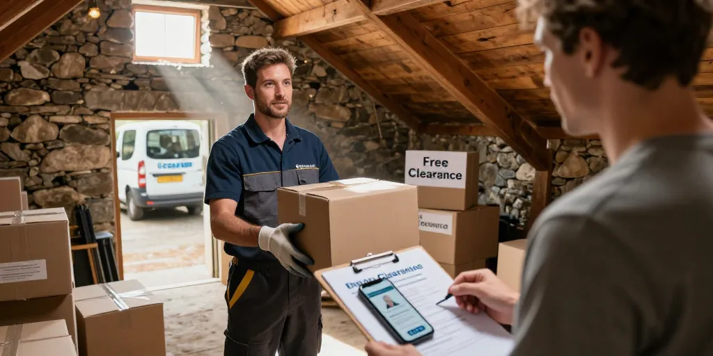 debarrasse cave et grenier gratuitement