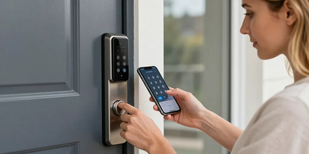 serrure à code digital